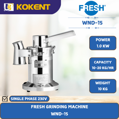 FRESH GRINDING MACHINE [ 1.0KW ] WND-15