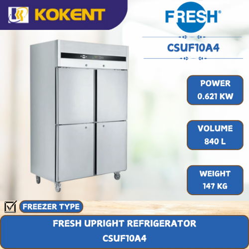 FRESH UPRIGHT REFRIGERATOR [ 0.621KW ] CSUF10A4