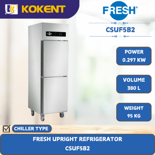 FRESH UPRIGHT REFRIGERATOR [ 0.297KW ] CSUF5B2