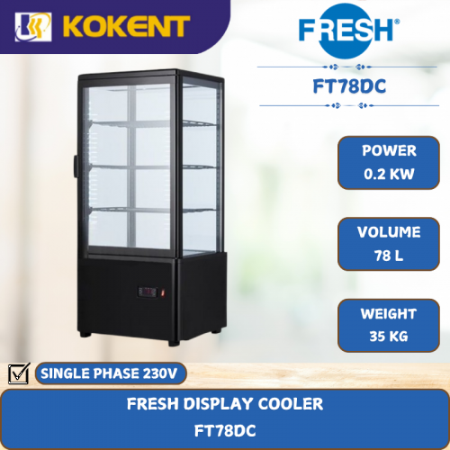 FRESH DISPLAY COOLER [ 0.2KW ] FT78DC