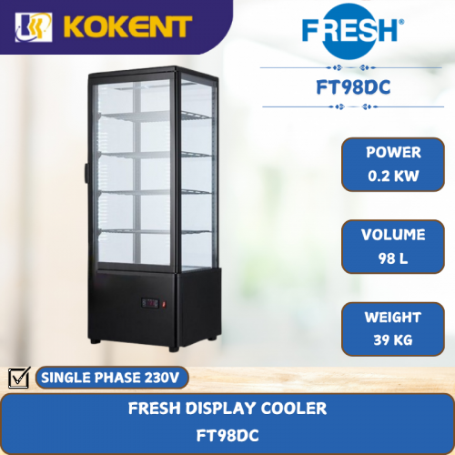 FRESH DISPLAY COOLER [ 0.2KW ] FT98DC