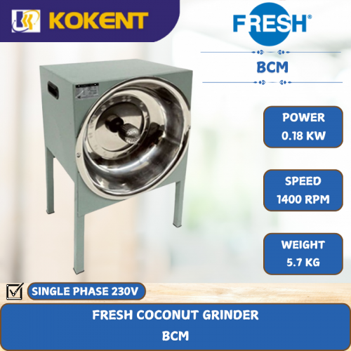 FRESH COCONUT GRINDER [ 0.18KW ] BCM