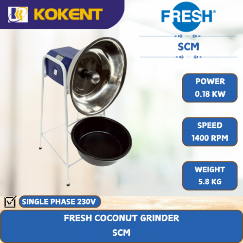 FRESH COCONUT GRINDER [ 0.18KW ] SCM