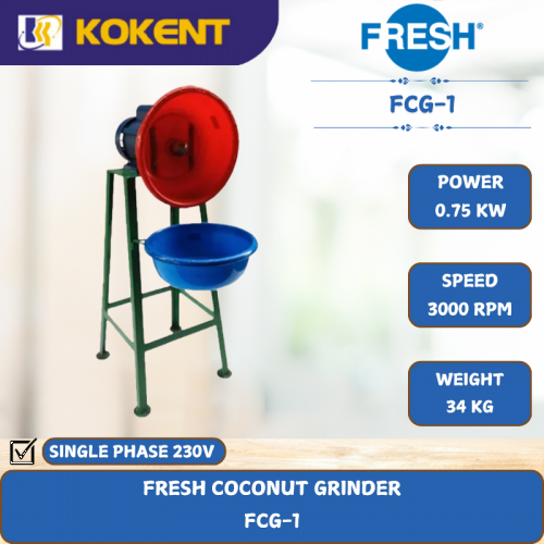FRESH COCONUT GRINDER [ 0.75KW ] FCG-1