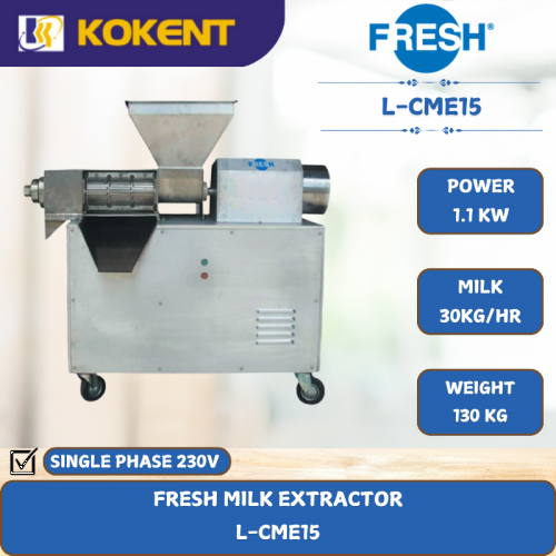 FRESH MILK EXTRACTOR [ 1.1KW ] L-CME15