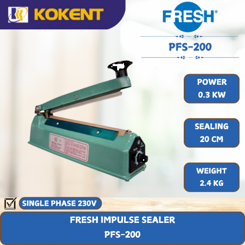 FRESH IMPULSE SEALER [ 0.3KW ] PFS-200