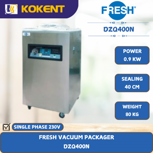 FRESH VACUUM PACKAGER [ 0.9KW ] DZQ400N