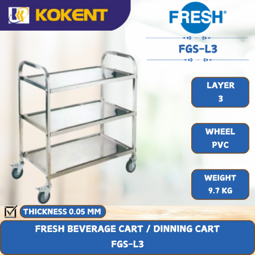 FRESH BEVERAGE CART / DINNING CART  FGS-L3
