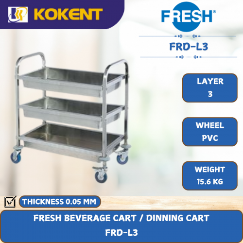 FRESH BEVERAGE CART / DINNING CART  FRD-L3