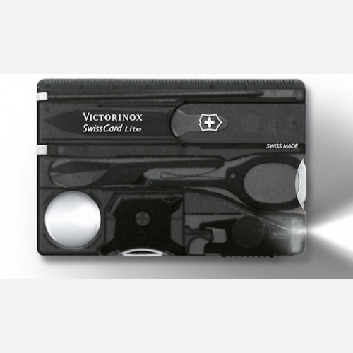 Victorinox Swiss Army Swiss Card Lite ONYX 0.7333.T3B1