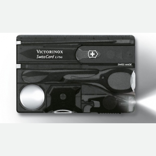 Victorinox Swiss Army Swiss Card Lite ONYX 0.7333.T3B1