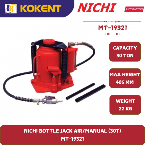 NICHI BOTTLE JACK AIR/MANUAL (30T)  MT-19321
