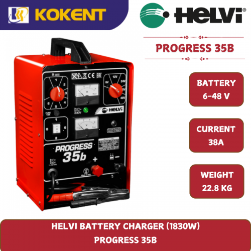 HELVI BATTERY CHARGER (1830W)  PROGRESS 35B