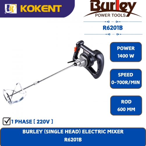 BURLEY (SINGLE HEAD) ELECTRIC MIXER [ 1400W ] R6201B