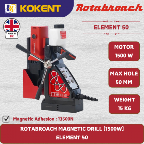 ROTABROACH MAGNETIC DRILL [1500W]  ELEMENT 50