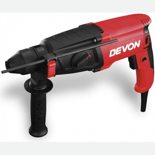 Devon Rotary Hammer Drill 3in1, 800W, 1150rpm, 2.7kg 1107-26DRE