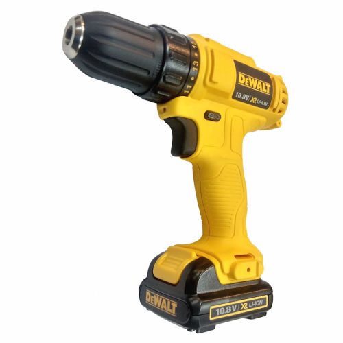 Dewalt Cordless Drill 10.8V, 3/8, 0-1500rpm, 24Nm, 3kg DCD700C2