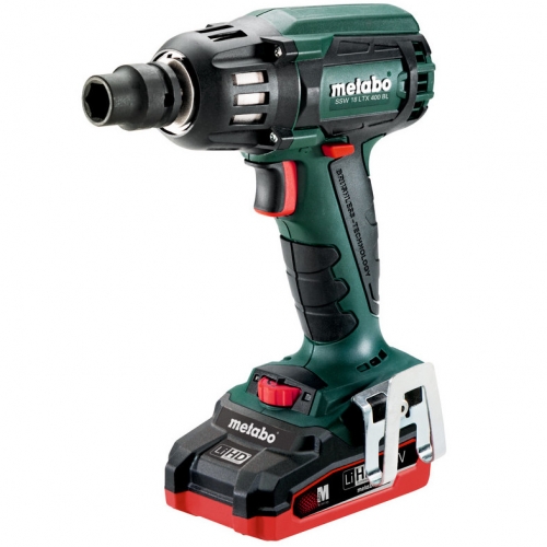 Metabo Cordless Impact Wrench 18V, 1/2, 400Nm, 2kg SSW18LTX400BL