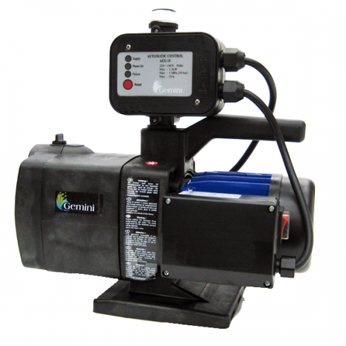 Gemini Automatic Pump 800W, 36m, 3 imperller, 1