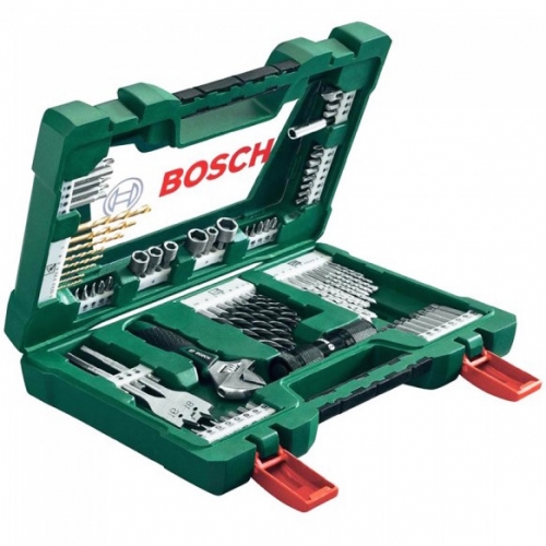Bosch 83-PIECE V-LINE DRILL BIT AND Hand Tools Set 2607017193