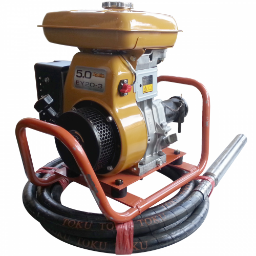 TOKU Concrete Vibrator Robin Engine EY-20D 35mm x 5m TKLH-35 (VP)