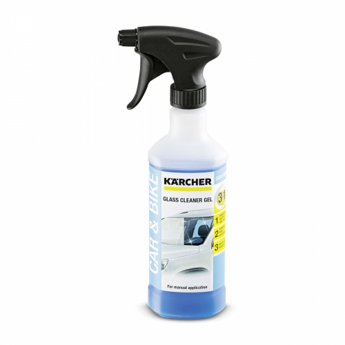 KARCHER GEL GLASS CLEANER 3-IN-1, 500 ML