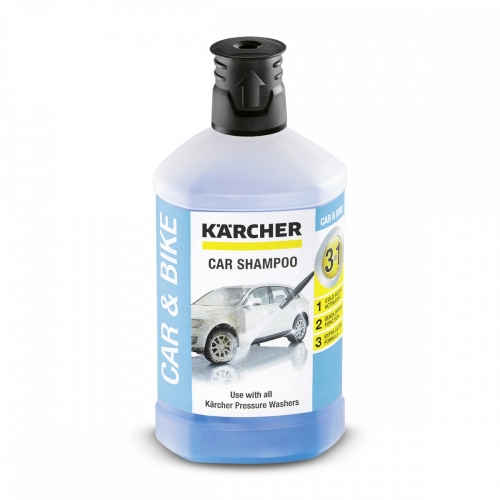 KARCHER CAR SHAMPOO 3-IN-1, 1 L