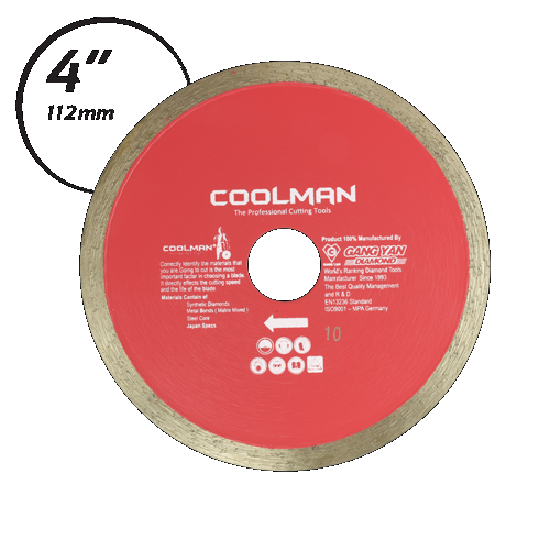 COOLMAN CONTINUOUS RIM BLADE