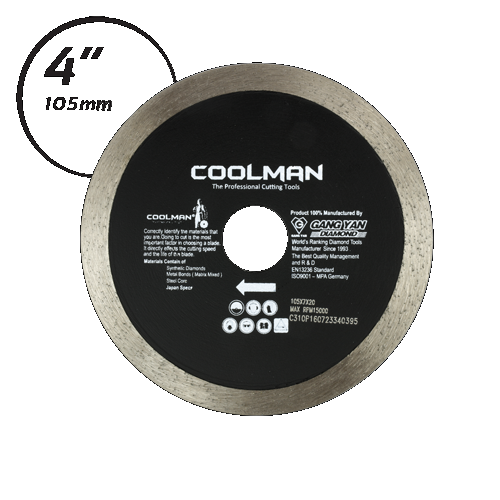 COOLMAN CONTINUOUS RIM BLADE