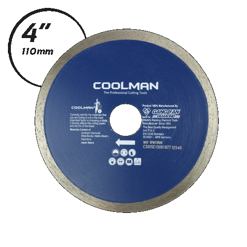 COOLMAN CONTINUOUS RIM BLADE