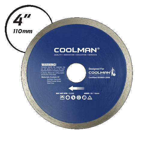 COOLMAN CONTINUOUS RIM BLADE