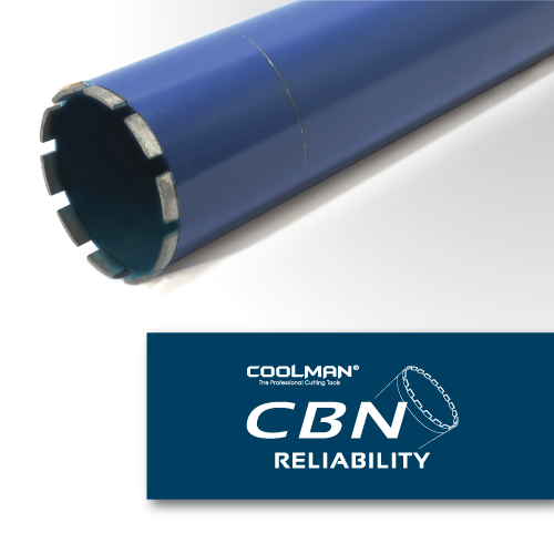 COOLMAN DIAMOND WET CORING BIT CBN SERIES