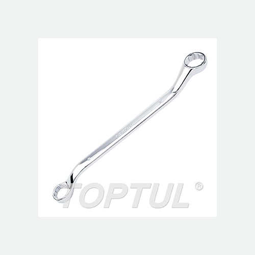 Toptul Double Ring Wrench 45° Offset - METRIC (Mirror Polished)