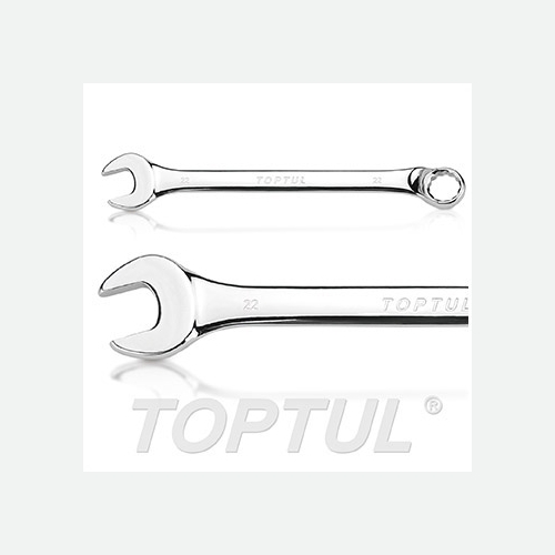 Toptul Standard Combination Wrench 75° Offset - METRIC (Mirror Polished)