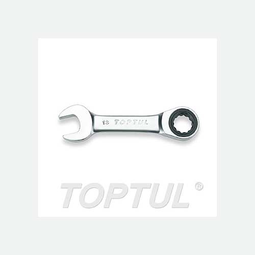 Toptul Stubby Ratchet Combination Wrench