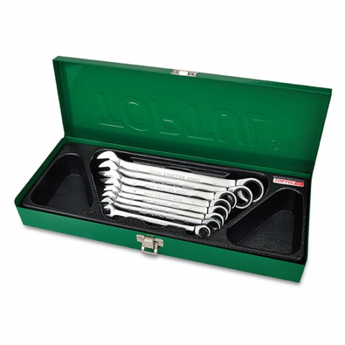 Toptul 8PCS Pro-Series Ratchet Combination Wrench Set