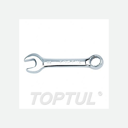 Toptul Midget Combination Wrench 15° Offset - SAE (Mirror Polished)