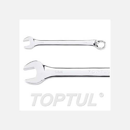 Toptul Standard Combination Wrench 75° Offset - SAE (Mirror Polished)