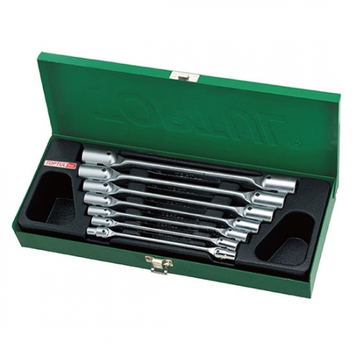 Toptul Double End Swivel-Socket Wrench Set - METAL BOX