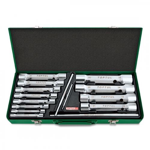 Toptul 15PCS Double End Socket Wrench Set