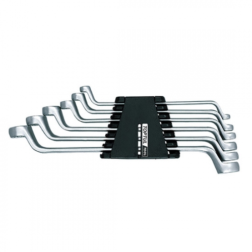 Toptul 75° Offset Double Ring Wrench Set - STORAGE RACK