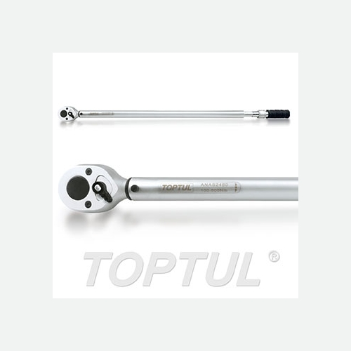 Toptul Micrometer Adjustable Torque Wrench (3/4