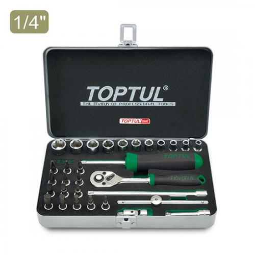 Toptul 31PCS 1/4