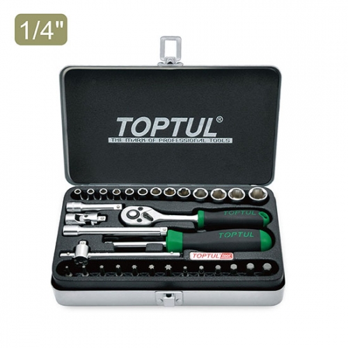 Toptul 32PCS 1/4