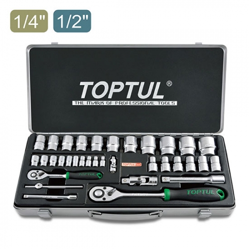 Toptul 34PCS 1/4