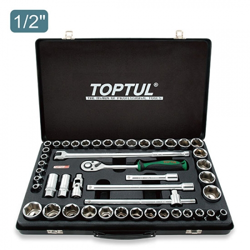 Toptul 46PCS Professional Grade 1/2