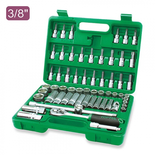 Toptul 60PCS Professional Grade 3/8