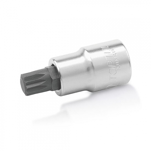 Toptul Spline Bit Sockets (Satin Chrome Finished)