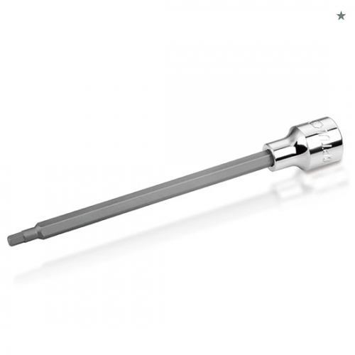 Toptul Hex Bit Sockets - 180mml (Mirror Polished)