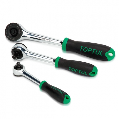 Toptul Gearless Reversible Ratchet Handle with Quick Release